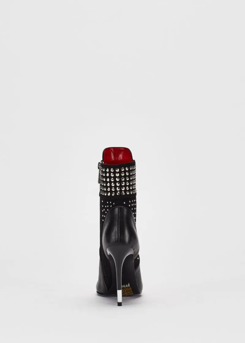 Tronchetto in nappa e suede